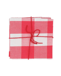 Suzette a table Fougere Peony Cloth Napkins S/4
