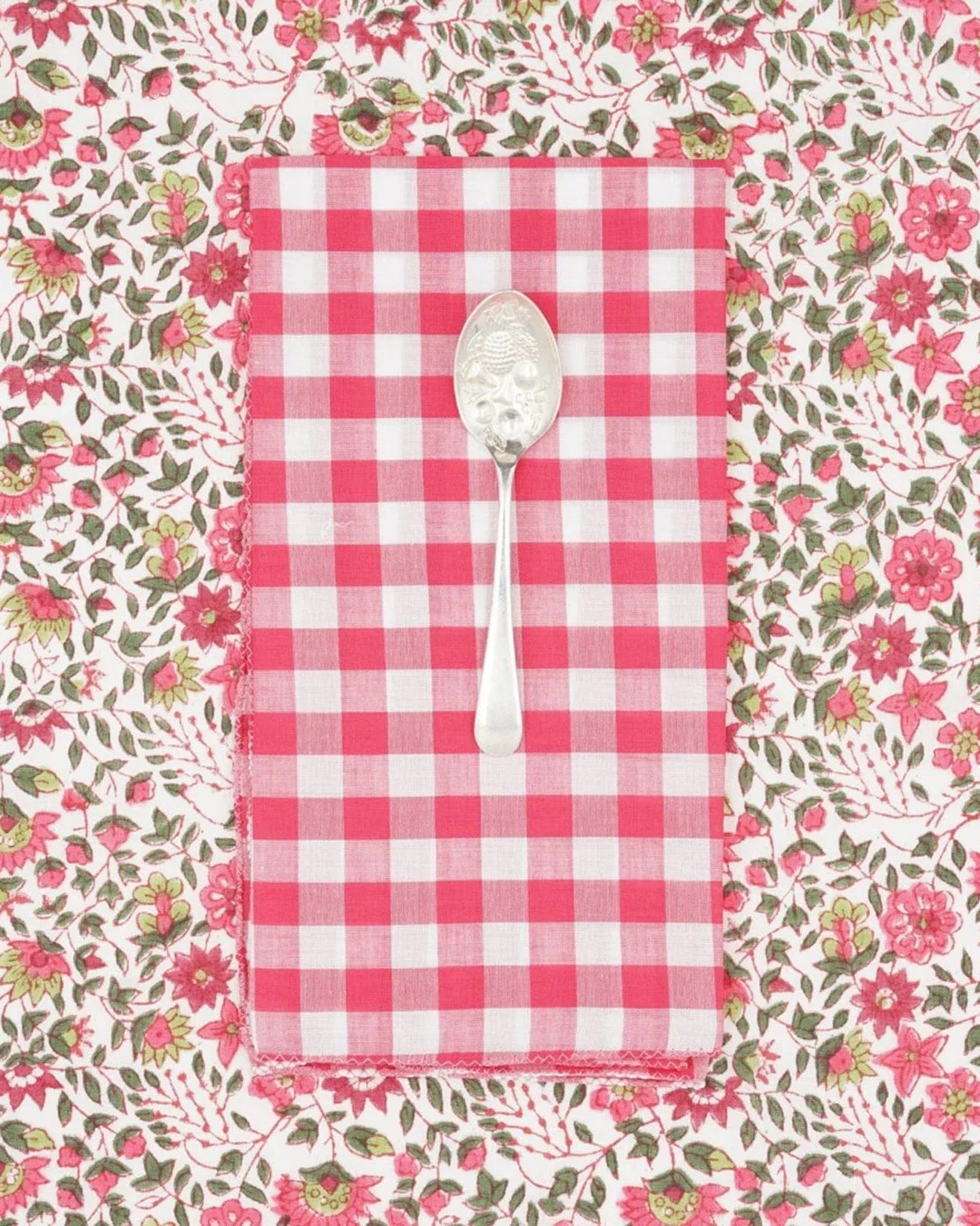Suzette a table HOME Libeccio Peony Cloth Napkins S/4
