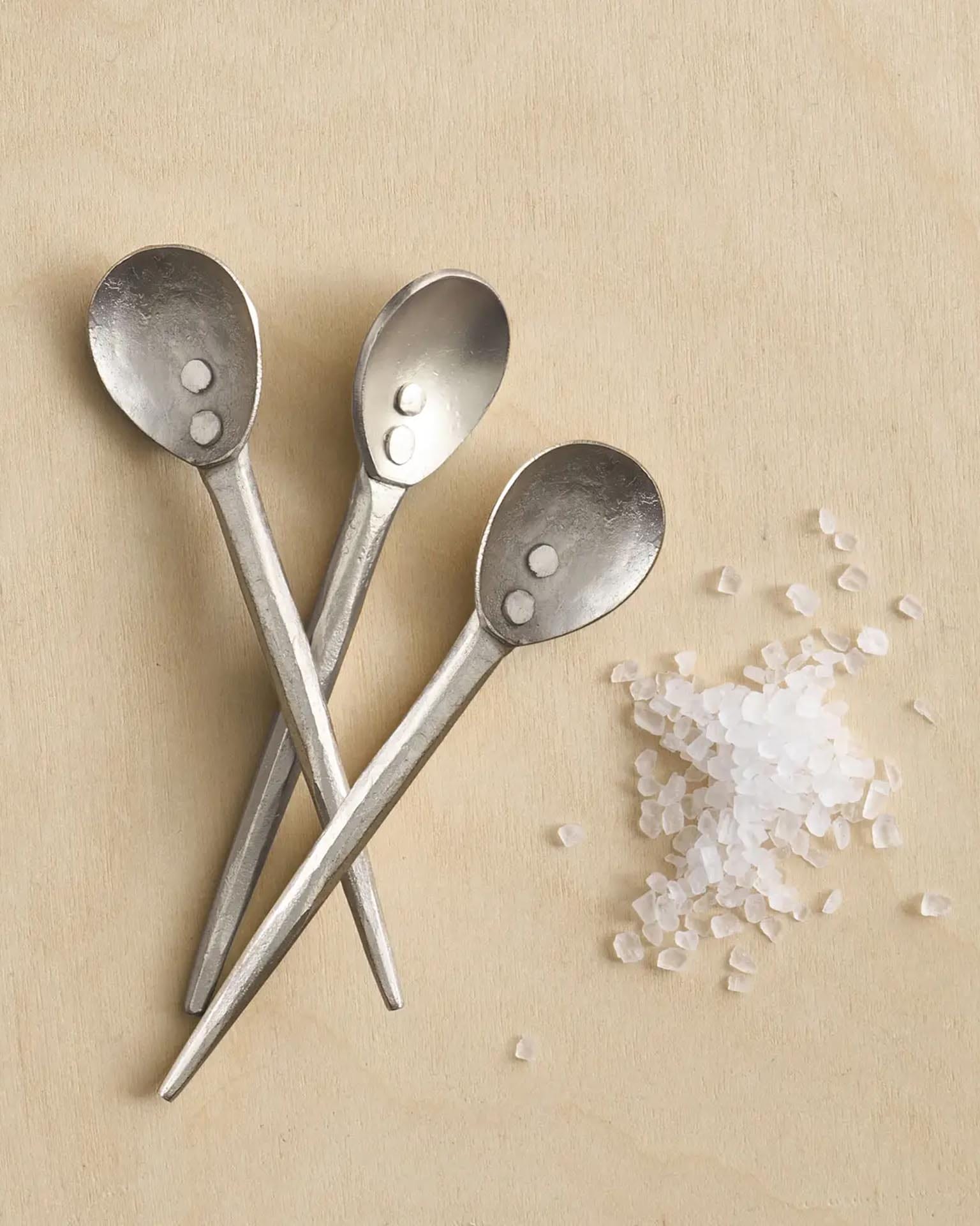 Forge Pewter Mini Spoons - Set of 3