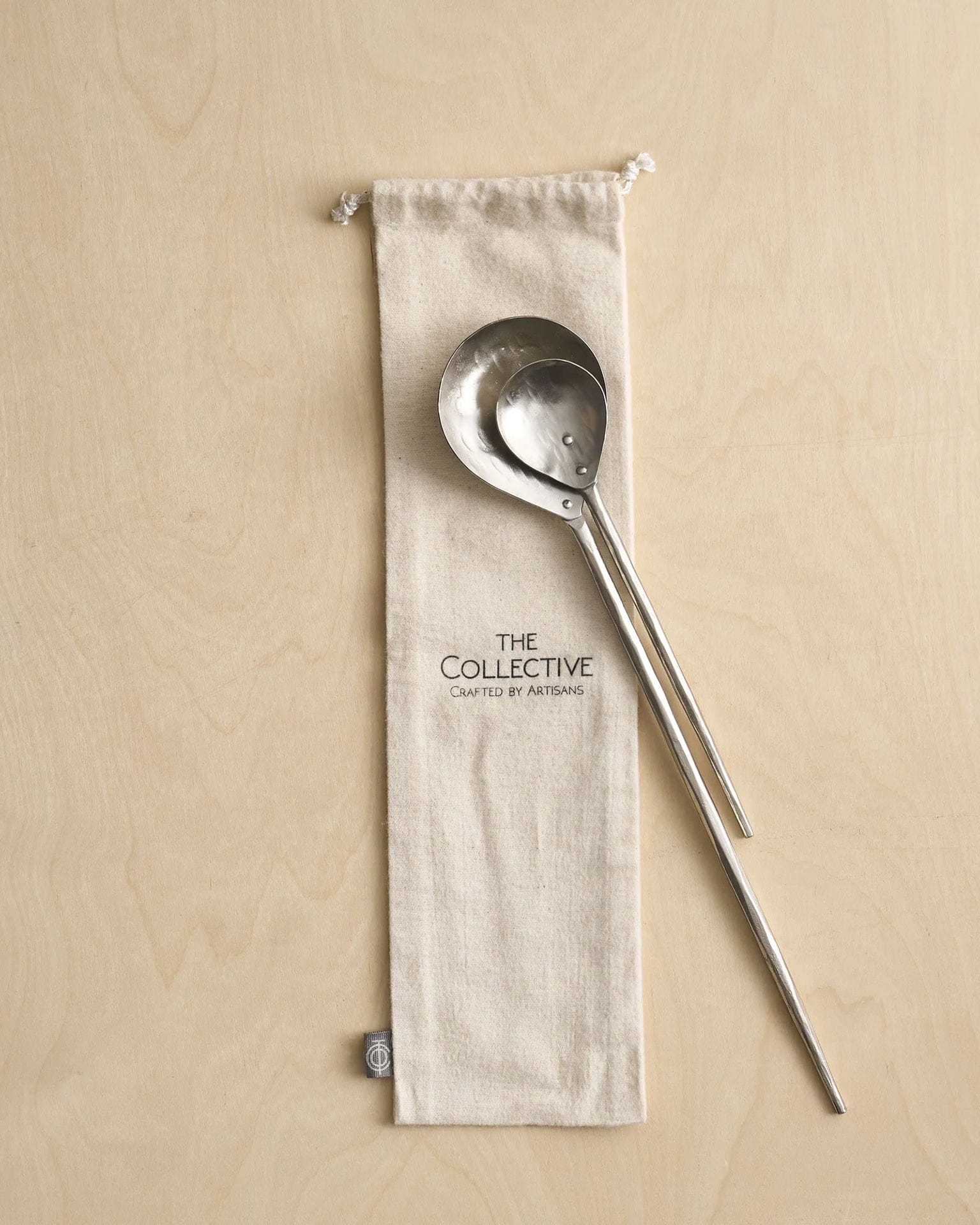 Forge Pewter Stir Spoons - S/2
