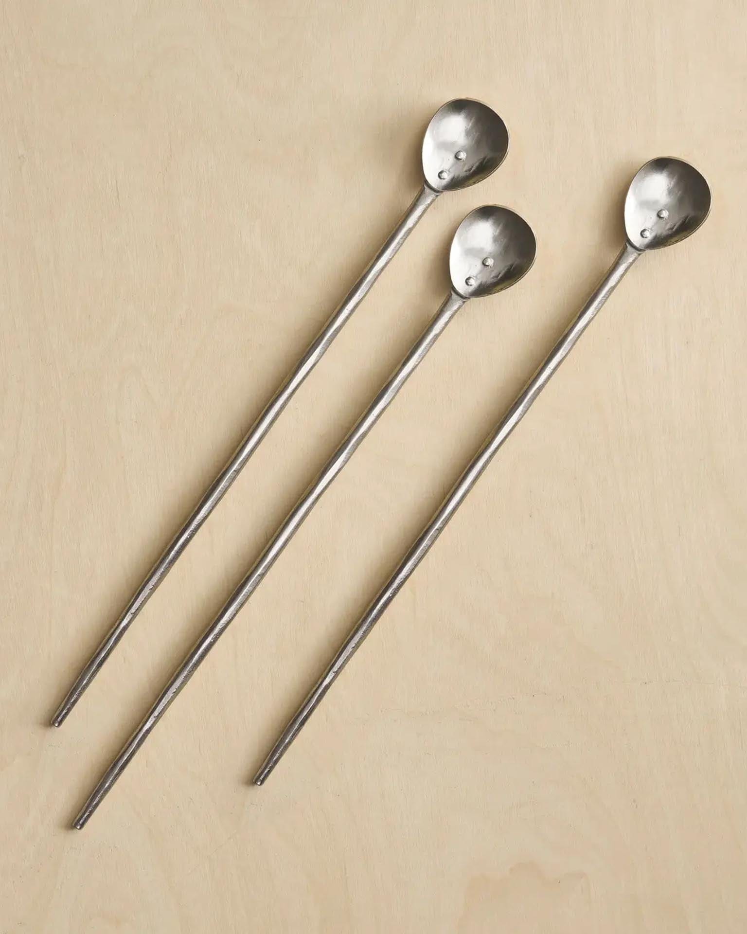 Forge Pewter Tasting Spoons - Set of 3