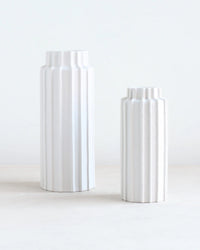 The Floral Society Ceramic Cylinder Vase - Short