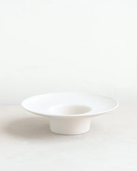 The Floral Society HOME Ceramic Ikebana Vase in Matte White