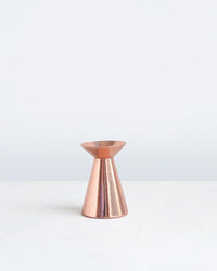 The Floral Society Copper Taper Holder - Short