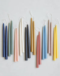 The Floral Society Dipped Taper Candles 12 inch