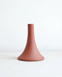 The Floral Society Tall Ceramic Grand Taper Holder in Earth