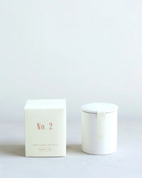 The Floral Society No 2 Fragrant Candle in Hemp Flower & Citron