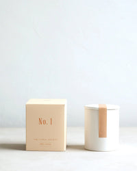The Floral Society Home Juniper & Geranium No 1 Fragrant Candle in Juniper & Geranium