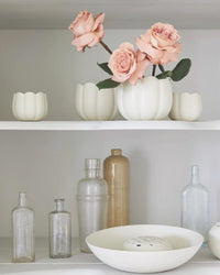 The Floral Society Large Ceramic Flower Frog Vase