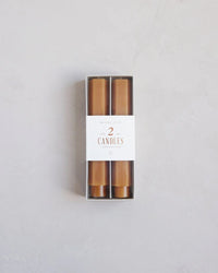 The Floral Society 6 Inch Fancy Taper Candles in Miel