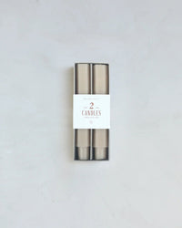 The Floral Society 6 Inch Fancy Taper Candles in Parchment