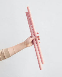 The Floral Society 18 Inch Fancy Taper Candles in Petal