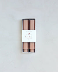 The Floral Society 6 Inch Fancy Taper Candles in Petal