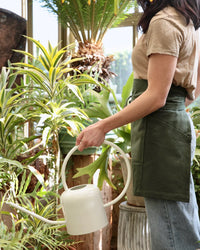 The Floral Society Watering Can - White