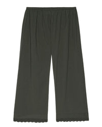 the Great The Eyelet Easy Sleep Pant in Black