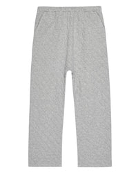 the Great Clothing The Quilted Pajama Pant in Heather Grey