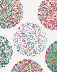 x Liberty Red & Green Reusable Small Plates