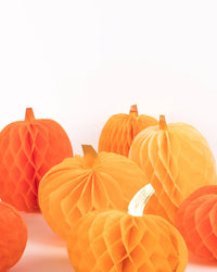 Honeycomb Pumpkins