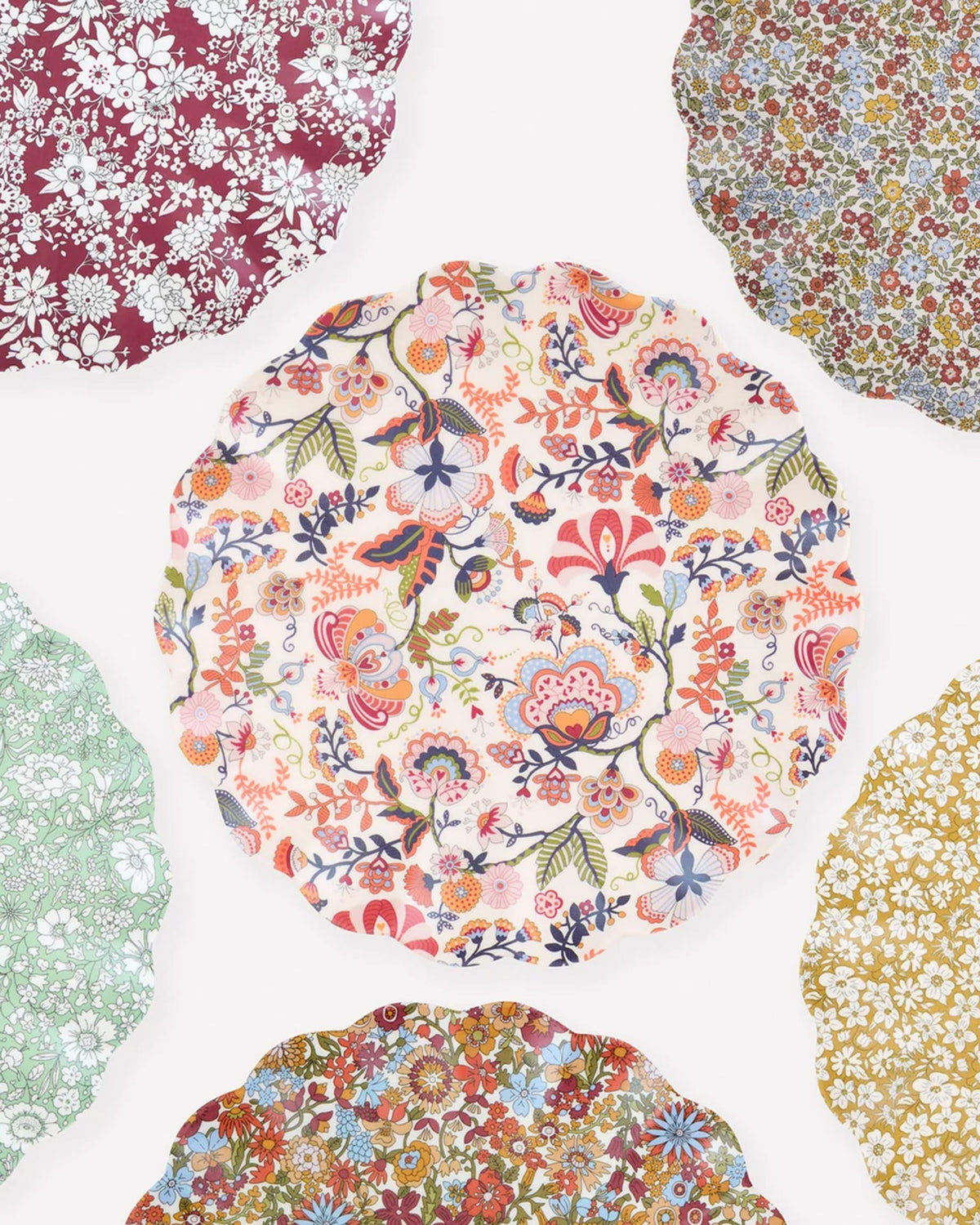 x Liberty Rustic Hues Reusable Large Plates