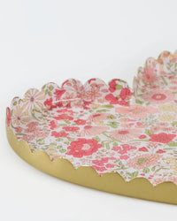 Meri Meri x Liberty Heart Lrg Accessory Tray