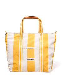 Cooler Tote Bag - Crew Mimosa Yellow Stripe