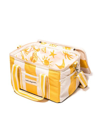 Premium Cooler Bag - Crew Mimosa Yellow Stripe