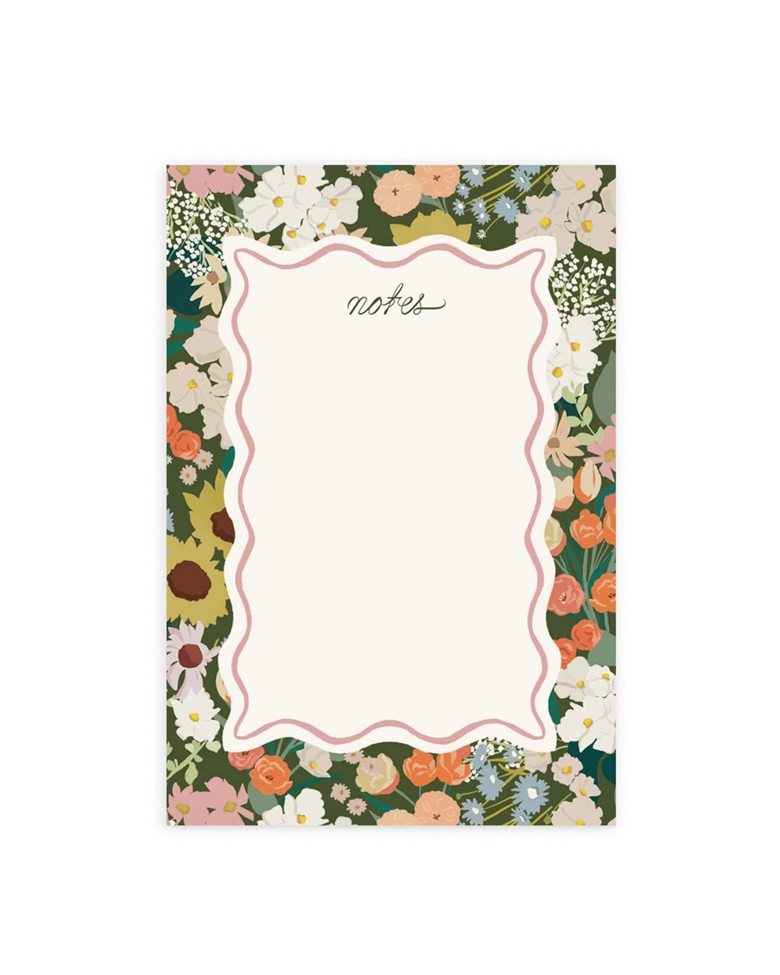 Flower Market Note Pad
