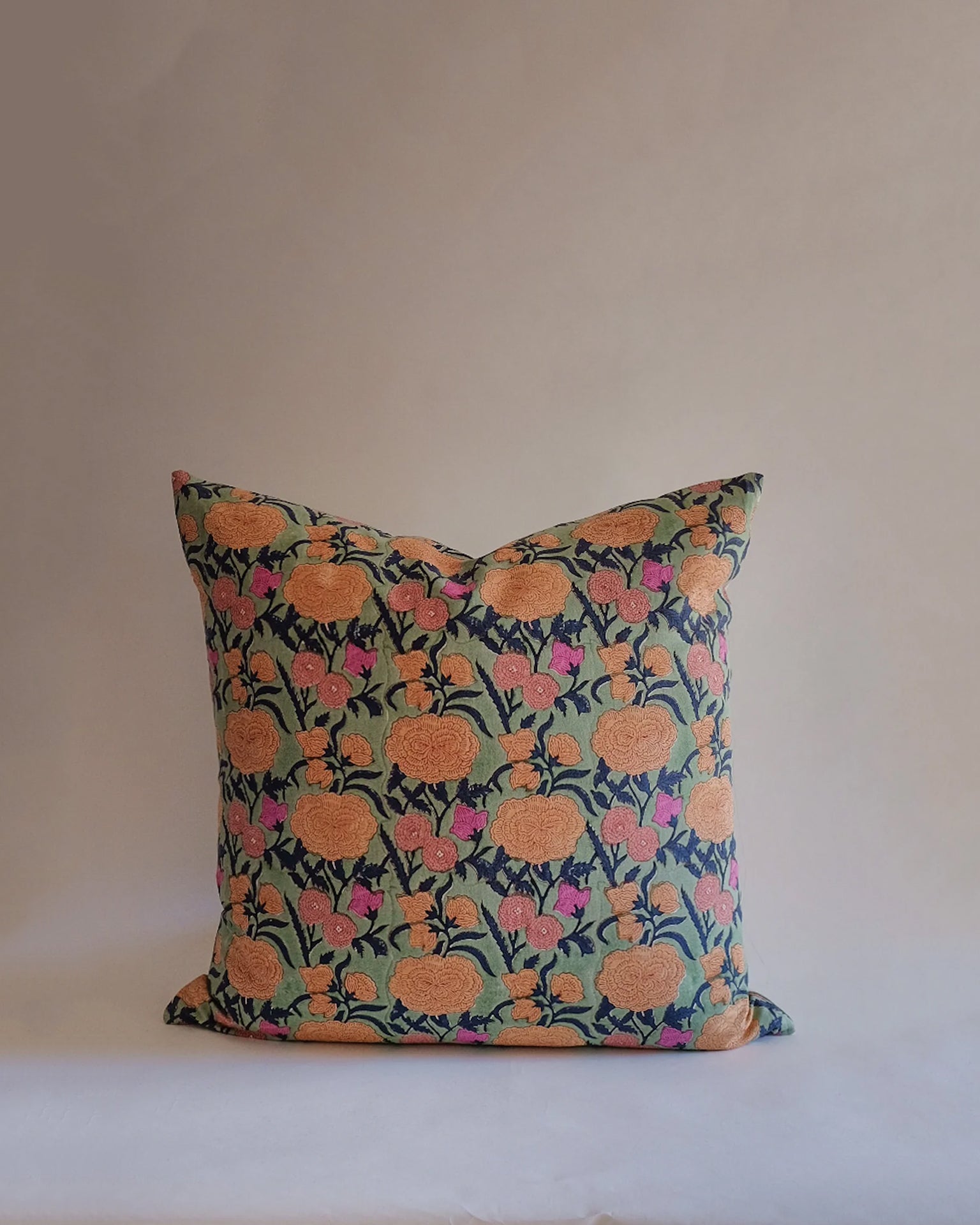 Nargis Linen Pillow - 18 x 18 in Sage