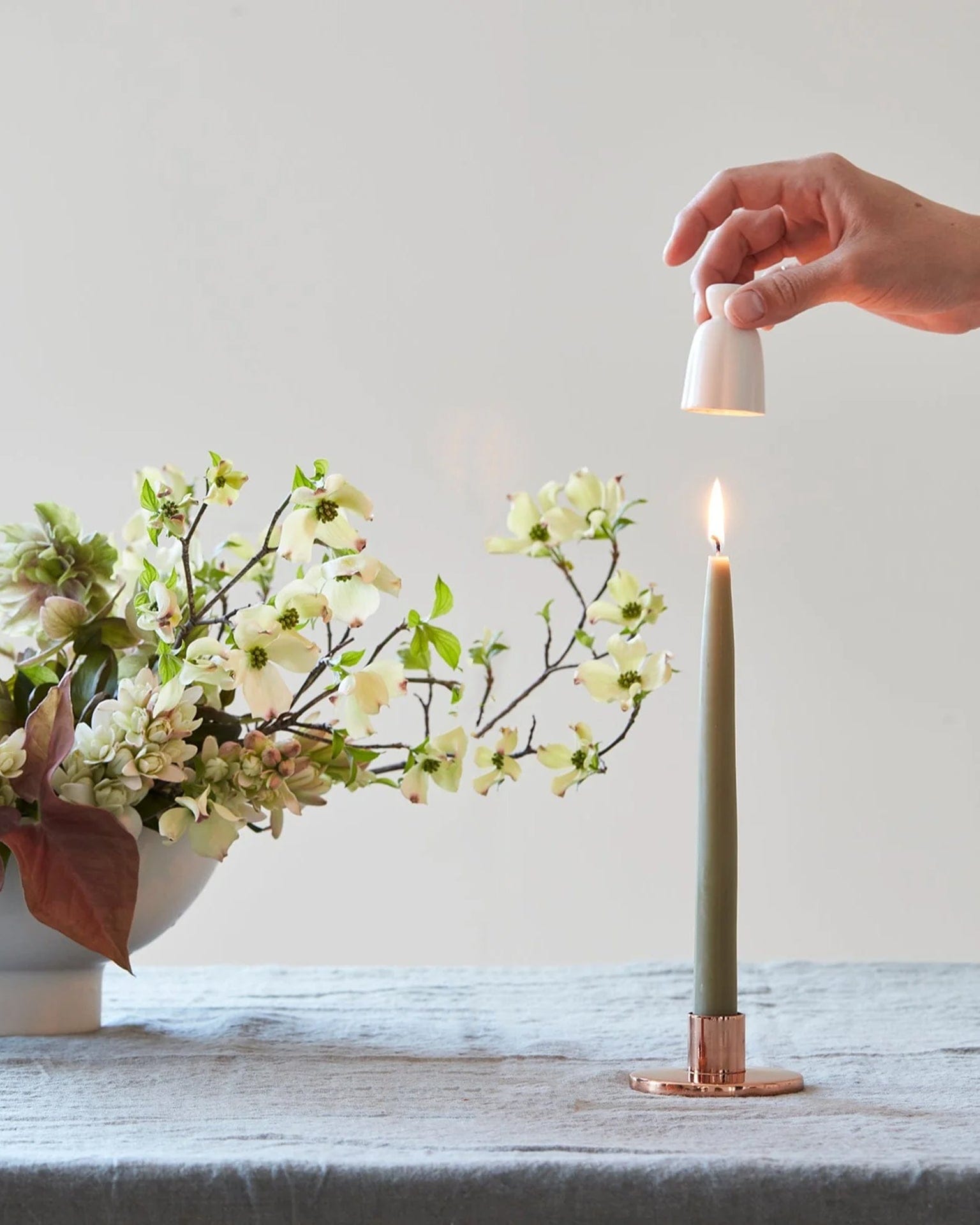 The Floral Society Taper Holder - Thumbnail 3