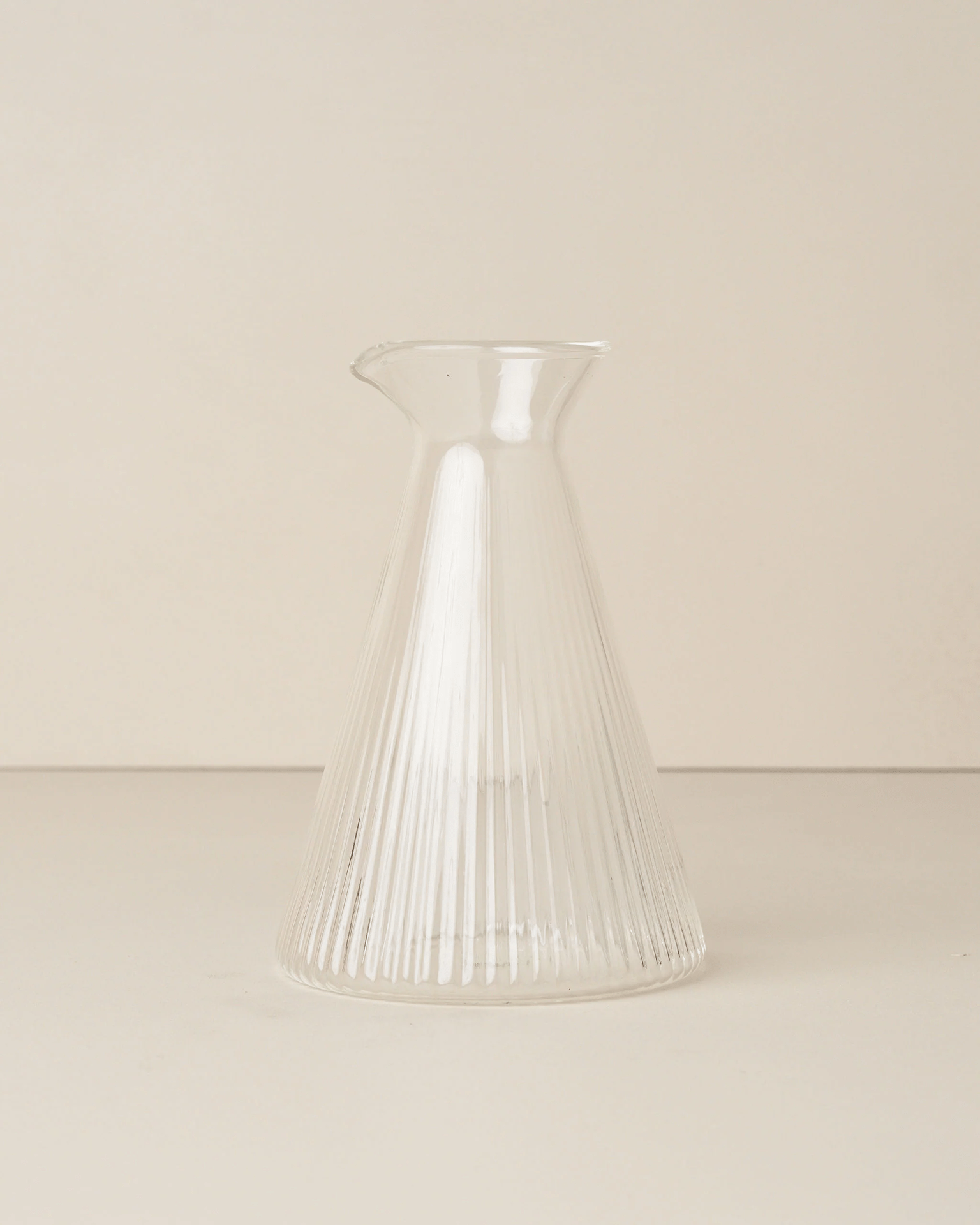 Kairos Angular Carafe in Clear
