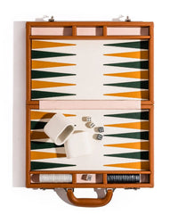 Backgammon Set - Antique White