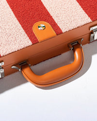 Backgammon Set - Terry Terracotta Stripe