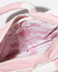 Cloud Cooler Tote Bag - Crew Pink Stripe