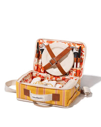 Picnic Set - Bistro Papaya Stripe