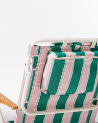 Penny Chair - Bistro Green Stripe