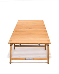 Long Folding Table - Teakwood