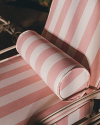 Bolster Pillow - Crew Pink Stripe