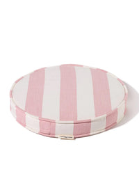 Circular Pillow - Crew Pink Stripe