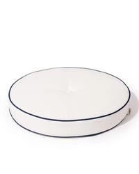 Circular Pillow - Rivie White
