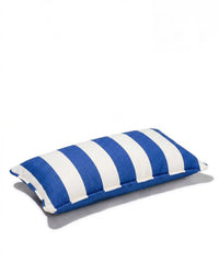 Rectangle Throw Pillow - Crew Mediterranean Blue Stripe