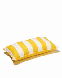 Rectangle Throw Pillow - Crew Mimosa Yellow Stripe
