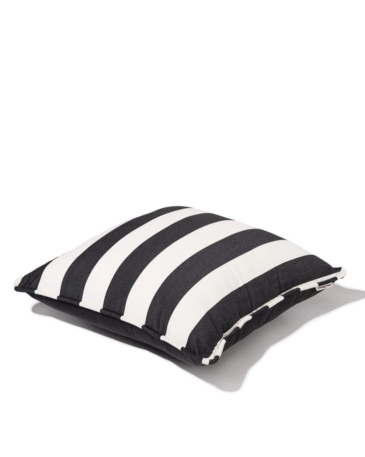 Euro Throw Pillow - Crew Vintage Black Stripe
