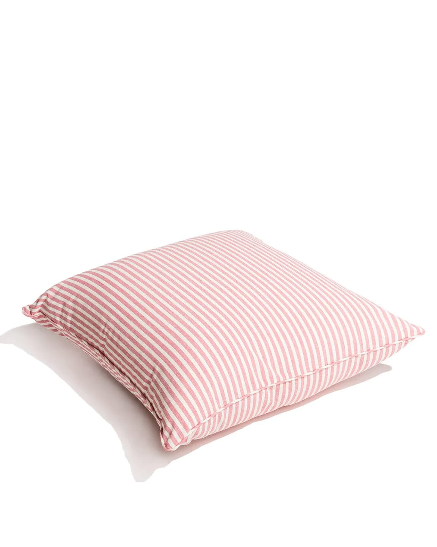 Euro Throw Pillow - Laurens Pink Stripe