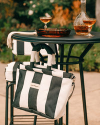 Cloud Cooler Tote Bag - Crew Vintage Black Stripe