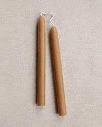 9 inch Beeswax Taper Candles
