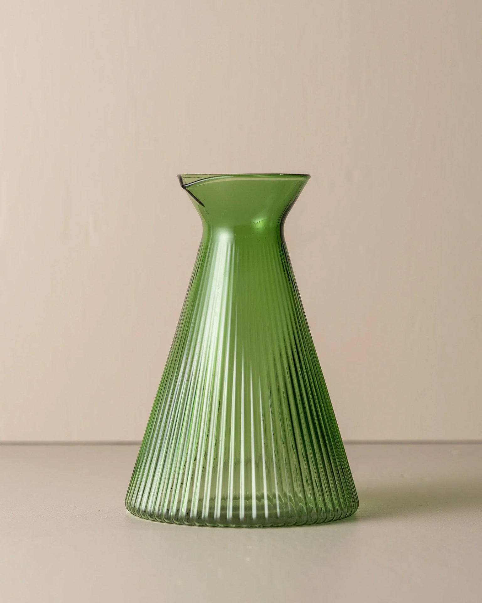 Kairos Angular Carafe in Green