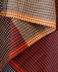 Check Blanket in Sunset