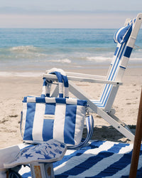 Cloud Cooler Tote Bag - Crew Mediterranean Blue Stripe