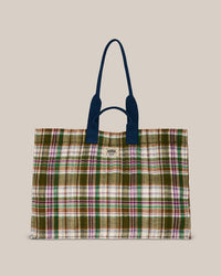 Shopper Bag No 46 in Secret Checks Amazon