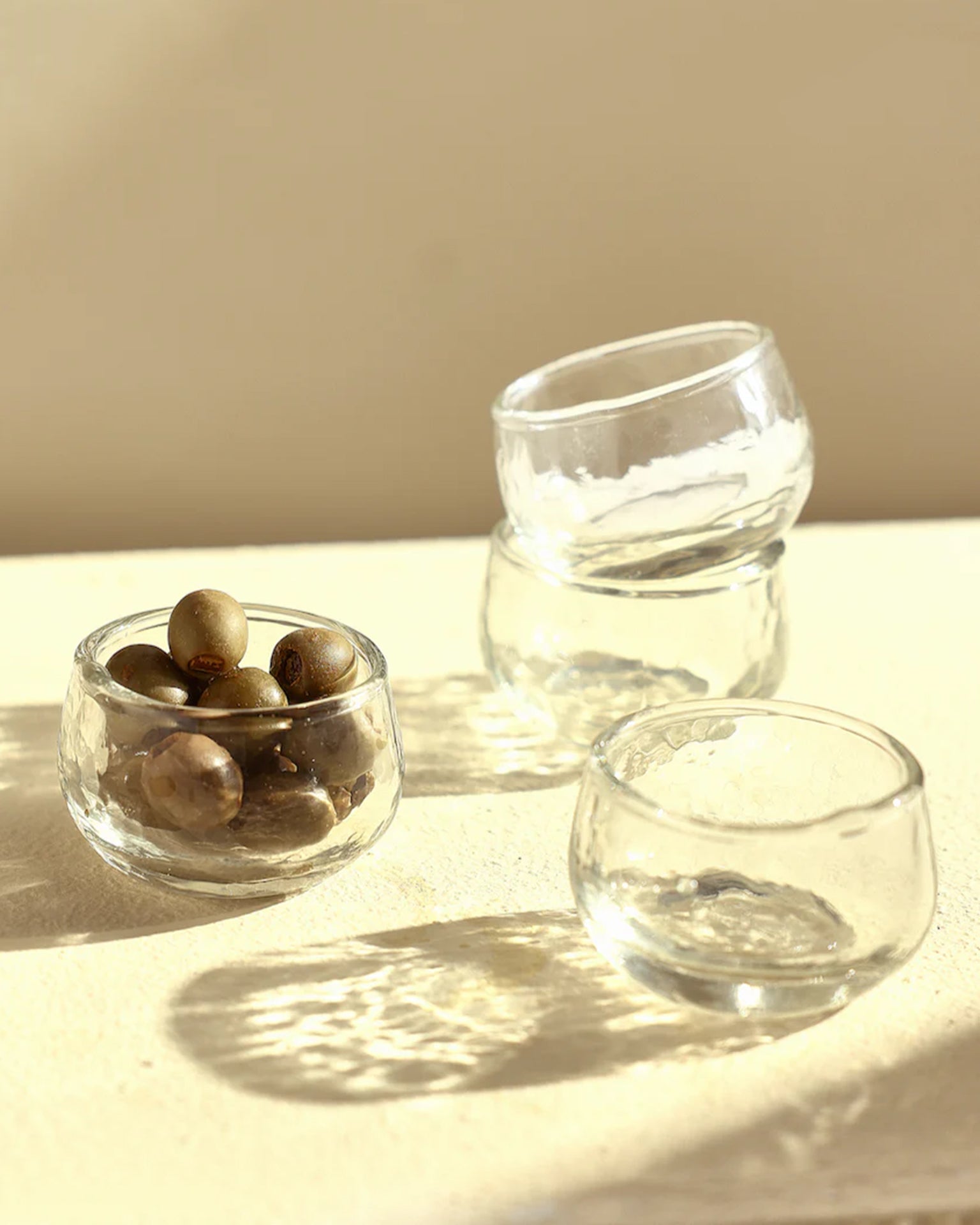 Pebbled Condiment Bowls - Set of 4